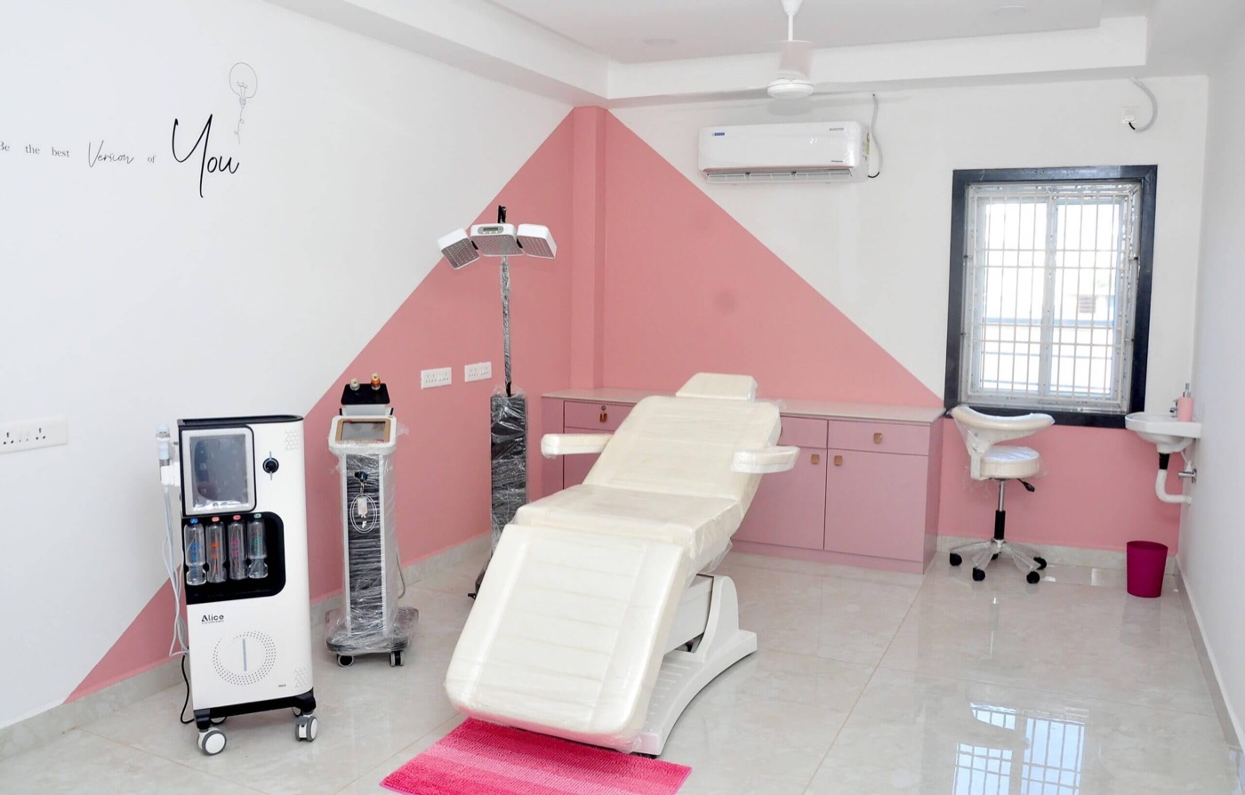 Cosmetology procedure room